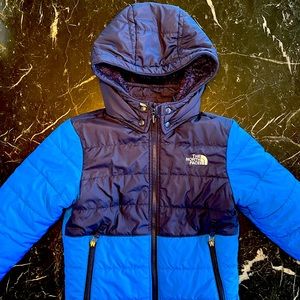 Boys reversible north face jacket